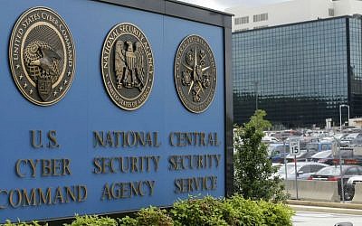 This June 6, 2013 file photo shows the sign outside the National Security Agency (NSA) campus in Fort Meade, Maryland. (AP Photo/Patrick Semansky, File)