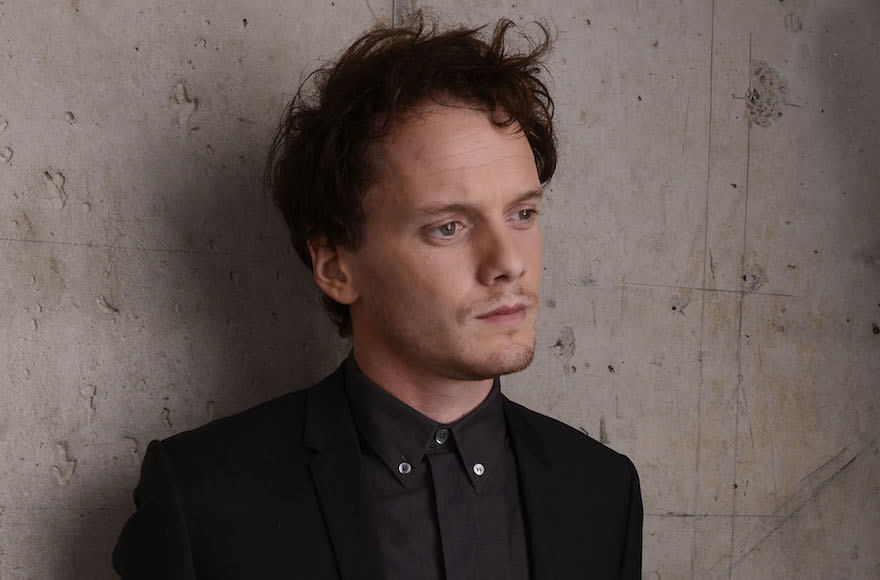 Anton Yelchin at the Tribeca Film Festival in New York City, April 19, 2014 (Larry Busacca/Getty Images/JTA)