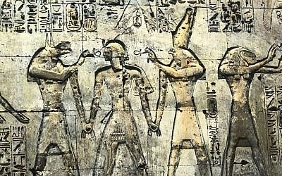 Illustrative: Wall Inscriptions of the Memnonium of Seti I, Abydos. (Brooklyn Museum Archives/Wikimedia)