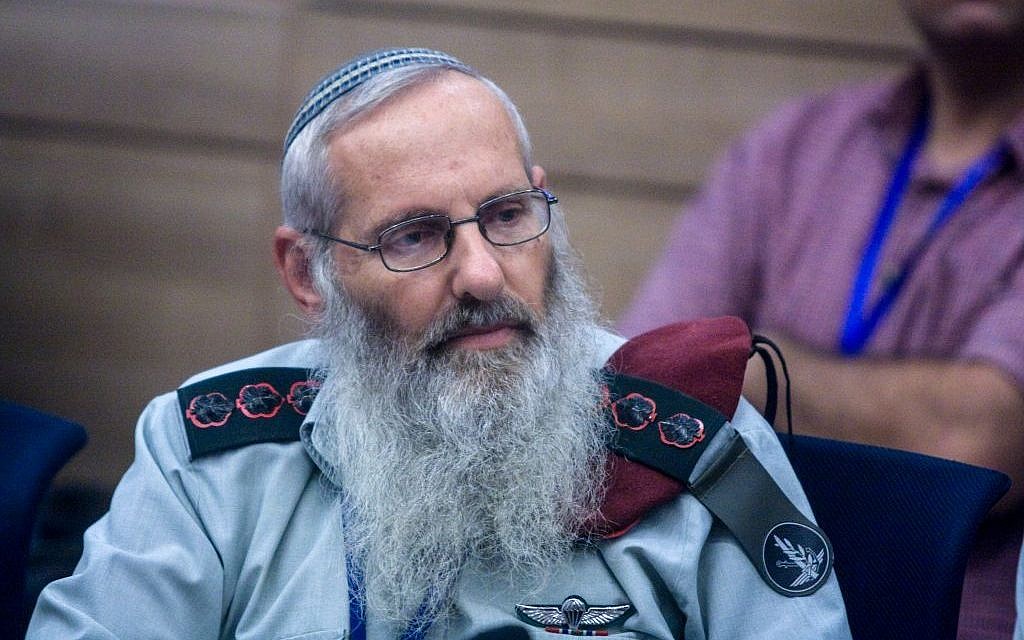 Rabbi Eyal Karim attends a State Control committee meeting, in the Israeli parliament, on September 13, 2010. (Lior Mizrahi/Flash90)