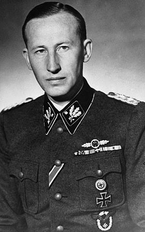 Nazi leader Reinhard Heydrich in an unknown location sometime in 1942. (AP Photo)