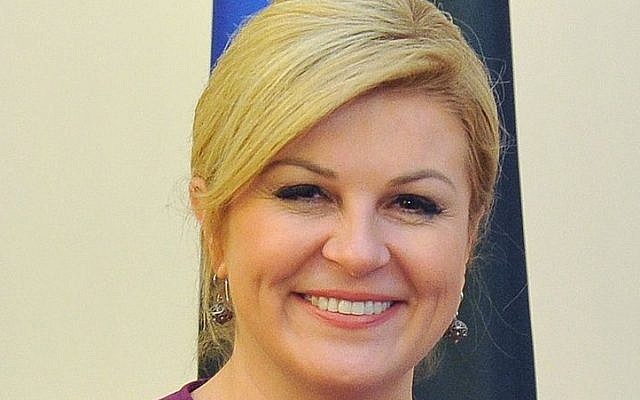 Croatian President Kolinda Grabar Kitarović. (CC BY, Wikimedia commons) 
