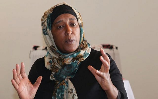 Amal Abo Alqom, resident of the Bedouin village of Segev Shalom and founder of the non-profit Women for Themselves. (Shmuel Bar-Am)