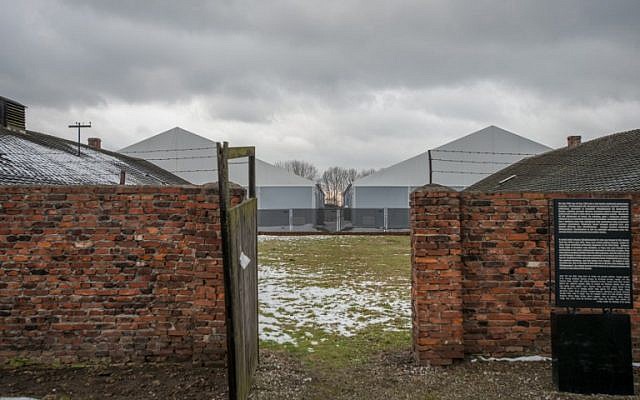 This picture taken on December 2, 2016, in Oswiecim (Auschwitz), Poland, shows barracks at the former Nazi concentration camp.(AFP/Bartosz Siedlik)