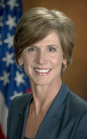 Acting Attorney General Sally Yates. Wikimedia)