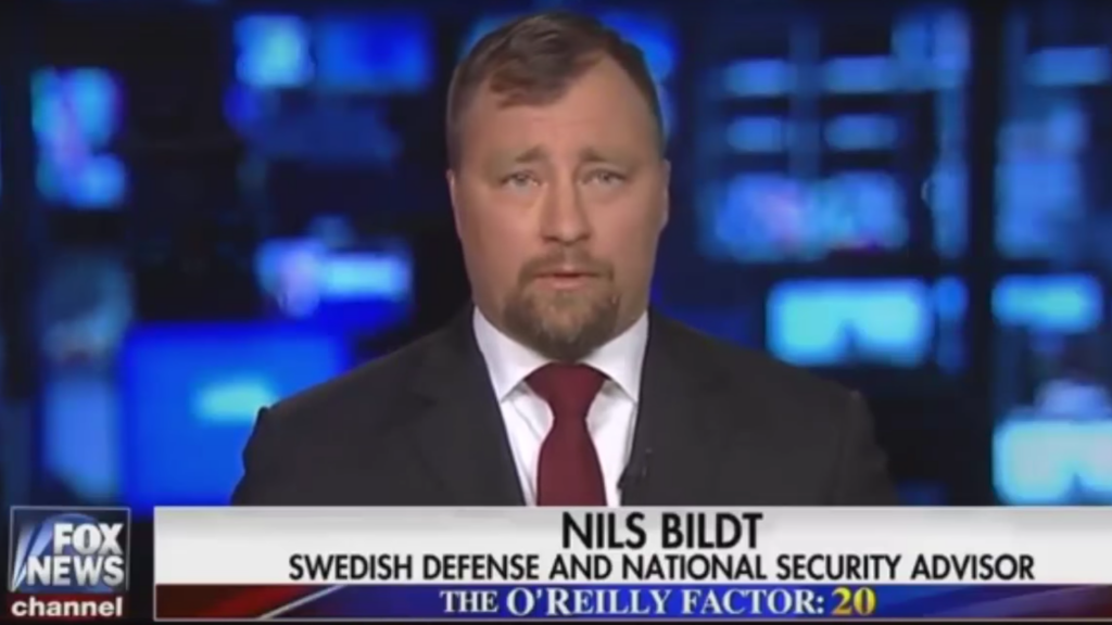 Swedes Puzzle Over Fox News Swedish Security Adviser The Times Of Israel