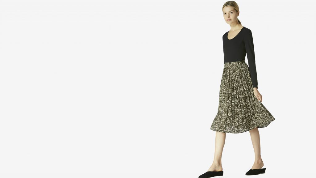 A skirt and top ensemble by Avec le Filles. (Courtesy)