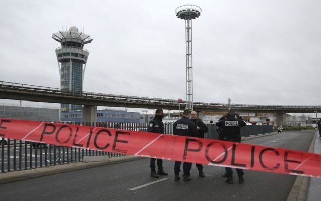 Attack thwarted at Paris airport as man shot dead after grabbing ...