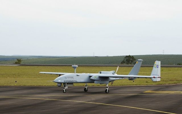 IAI's Caçador MALE UAV-2 has received Brazil's Ministry of Defense approval as a Strategic Defense Product (Courtesy)
