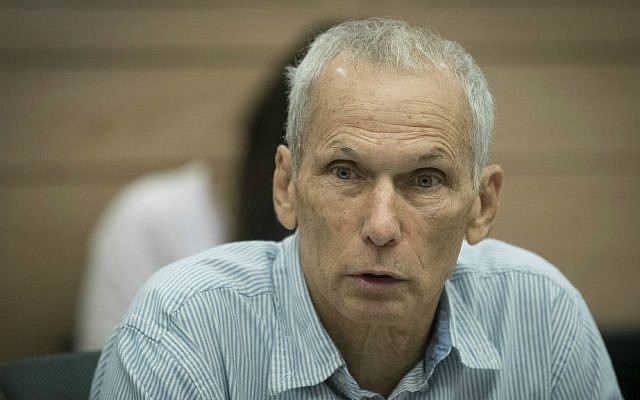 Zionist Camp MK Omer Barlev attends a Constitution, Law and Justice Committee meeting in the Knesset on December 13, 2016. (Yonatan Sindel/Flash90)