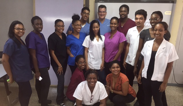 The first cohort of 22 graduates from the University of Technology’s College of Oral Health Sciences in Kingston, where Dr. Gary Glassman volunteers, are now all practicing dentists in Jamaica. (Courtesy)