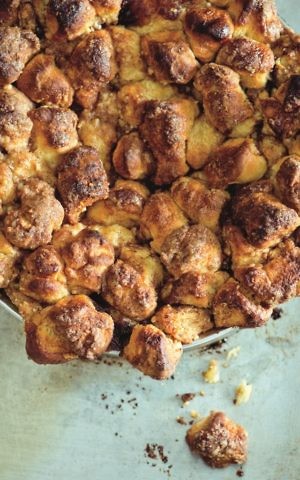 Hungarian golden pull-apart cake from Joan Nathan's new book, 'King Solomon's Table.' (Courtesy/Gabriela Herman)