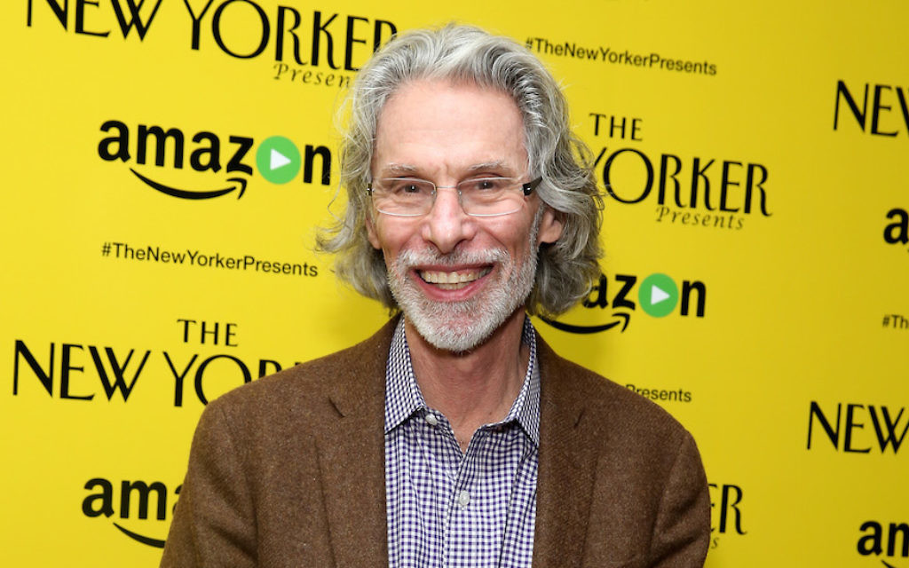 Cartoonist Bob Mankoff at the Crosby Hotel in New York City, Feb. 9, 2016. (Cindy Ord/Getty Images for Amazon Studios, via JTA)