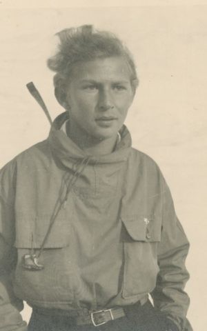 Justus Rosenberg, during WWII. (Courtesy)