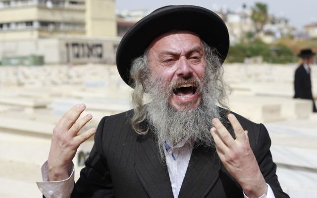 Orthodox Jewish Porn - Man arrested for taunting ultra-Orthodox protesters with ...