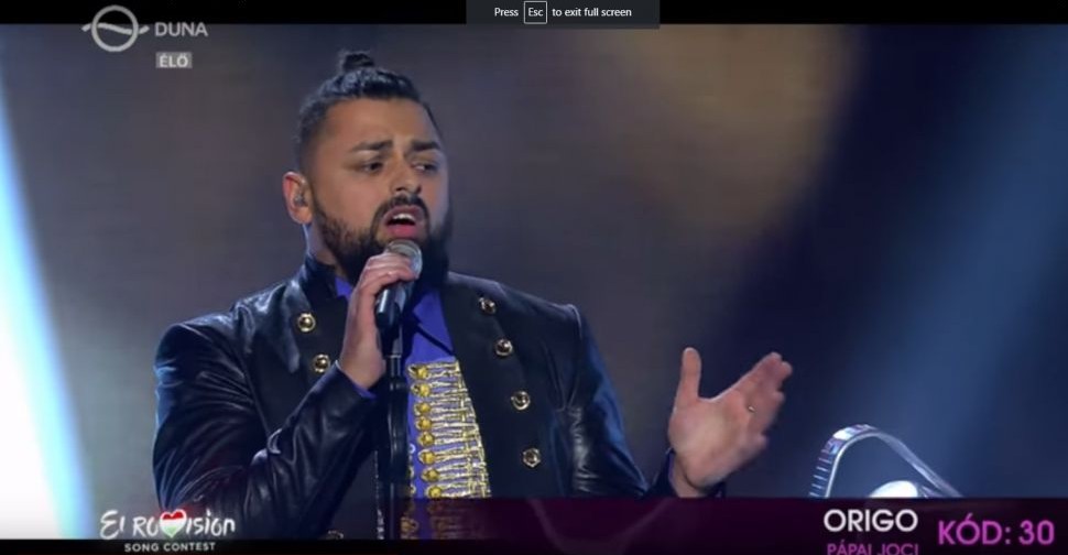 Roma, Jews in Hungary laud Gypsy singer’s Eurovision progress | The ...