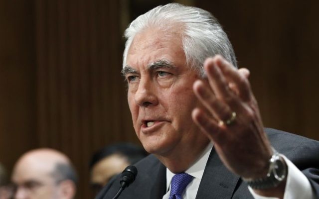 Secretary of State Rex Tillerson testifies before the Senate Foreign Relations Committee on Capitol Hill in Washington, June 13, 2017. (AP/Jacquelyn Martin)