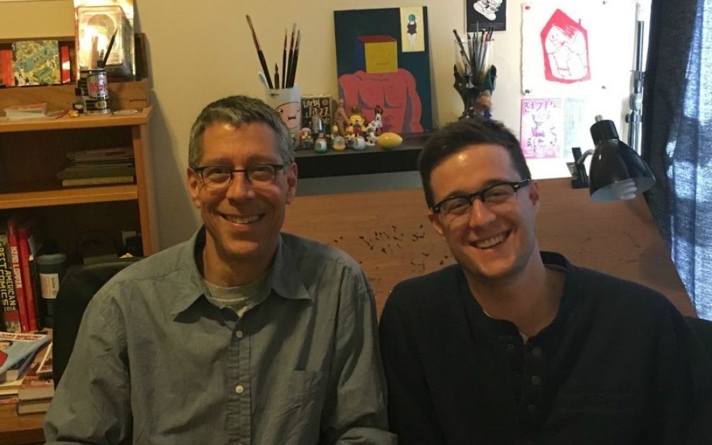 Steven Nadler, left, and Ben Nadler, the father-son duo who wrote 'Heretics! The Wondrous (and Dangerous) Beginnings of Modern Philosophy.' (Courtesy the Nadlers)