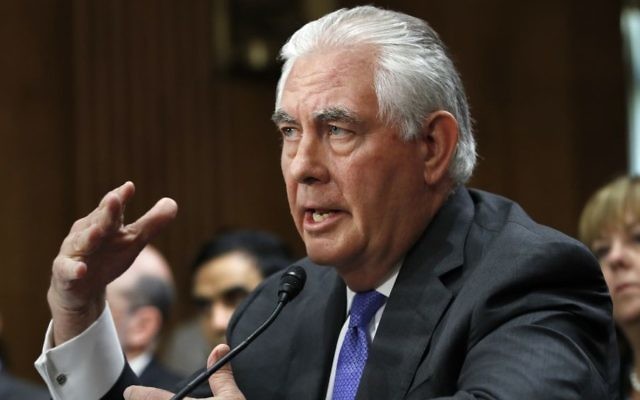 US Secretary of State Rex Tillerson testifies before the Senate Foreign Relations Committee on Capitol Hill in Washington, June 13, 2017. (AP /Jacquelyn Martin) 
