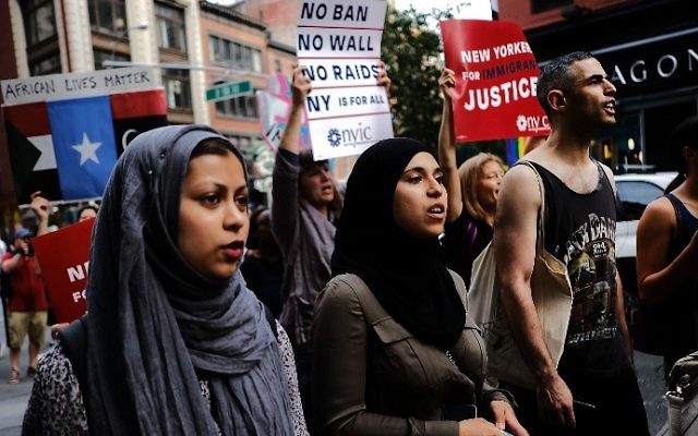 Αποτέλεσμα εικόνας για US Court slams Trump travel ban, says unlawful discrimination against Muslims