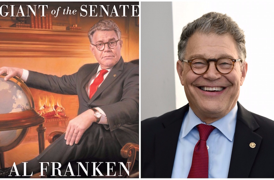 'Al Franken, Giant of the Senate,' by Al Franken (Twelve Books/Getty Images/via JTA)