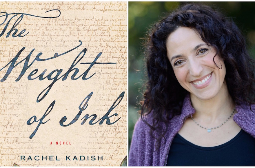 'The Weight of Ink: A Novel,' by Rachel Kadish (Houghton Mifflin Harcourt/ Kevin Day/via JTA)