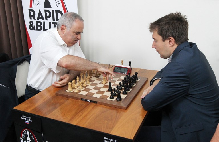 The chess games of Sergey Kasparov