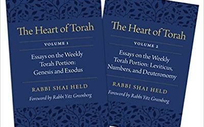 'The Heart of Torah,' by Rabbi Shai Held. (Courtesy)