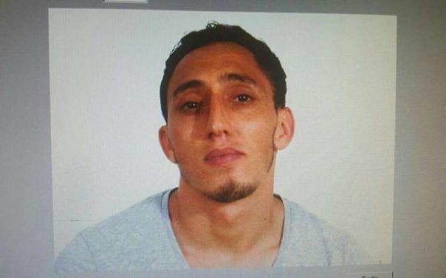 Driss Oubakir, a suspect in Barcelona terror attack on August 17, 2017. (Spanish National Police handout)