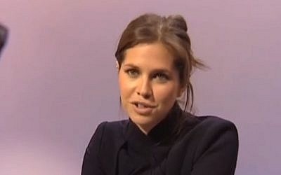 Dasha Zhukova in 2015 interview. (Screen capture: YouTube)