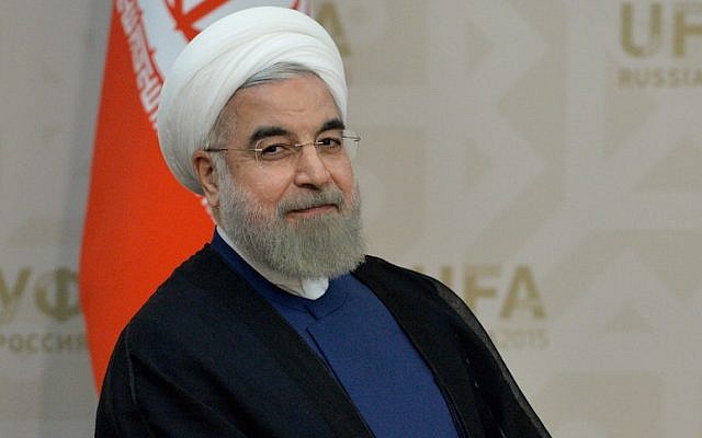Iranian President Hassan Rouhani. (Alexey Kudenko/Getty Images)