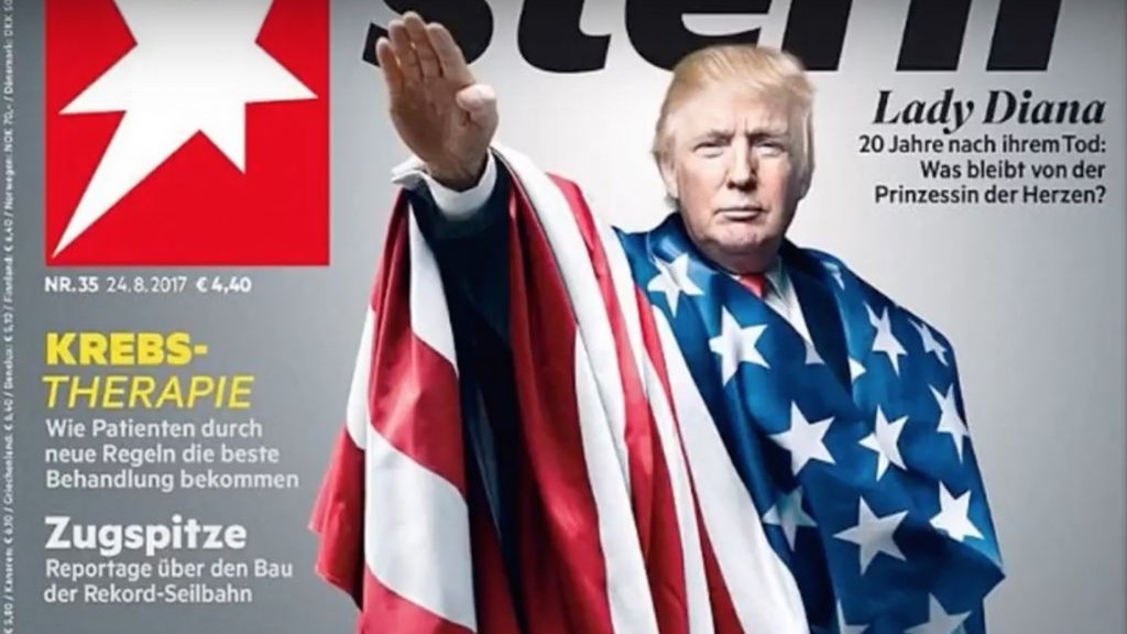 Image result for trump pics as nazi