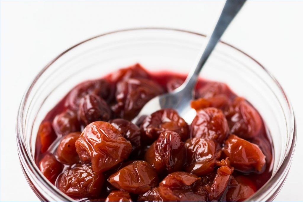 Preserved cherries from 'The Joys of Jewish Preserving,' by Emily Paster. (Courtesy)