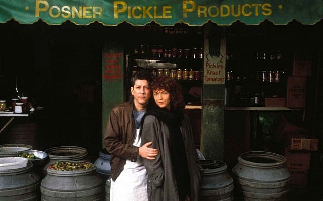 Peter Reigert and Amy Irving in 'Crossing Delancey.' (Courtesy)
