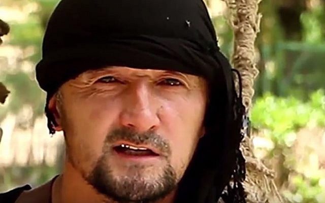 Gulmurod Khalimov, Islamic State's 'minister of war,' said killed in Russian airstrike on September 8, 2017 in Deir Ezzor, Syria. (YouTube screenshot)