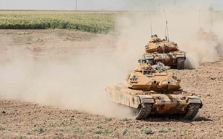 Turkey enters northern Iraq in ground operation against Kurdish rebels | The Times of Israel