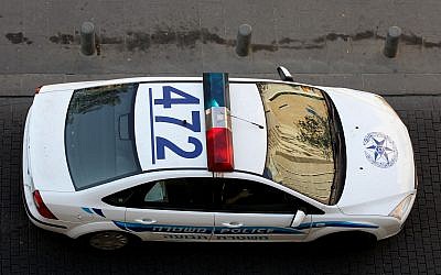 Illustrative image of a police car, October 14, 2012. (FLASH90)