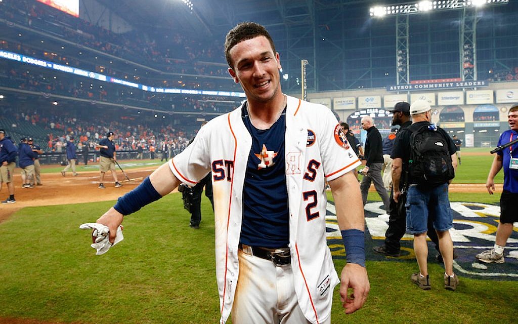 Alex Bregman: MLB's Newest Jewish Superstar is Continuing Sandy