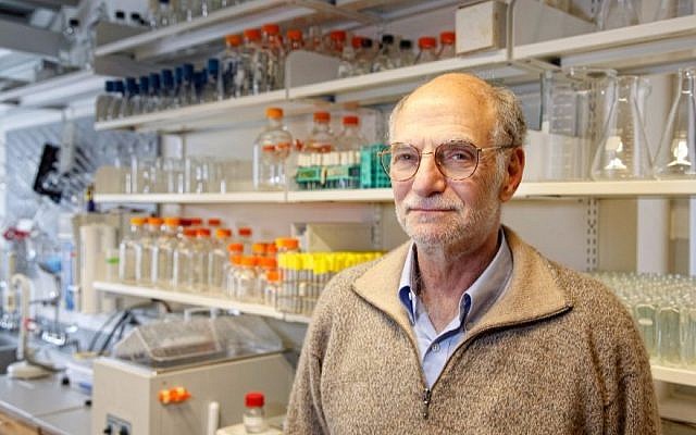 Brandeis University biology professor Michael Rosbash is one of the winners of the 2017 Nobel Prize for Medicine. (Courtesy of Brandeis University via JTA)