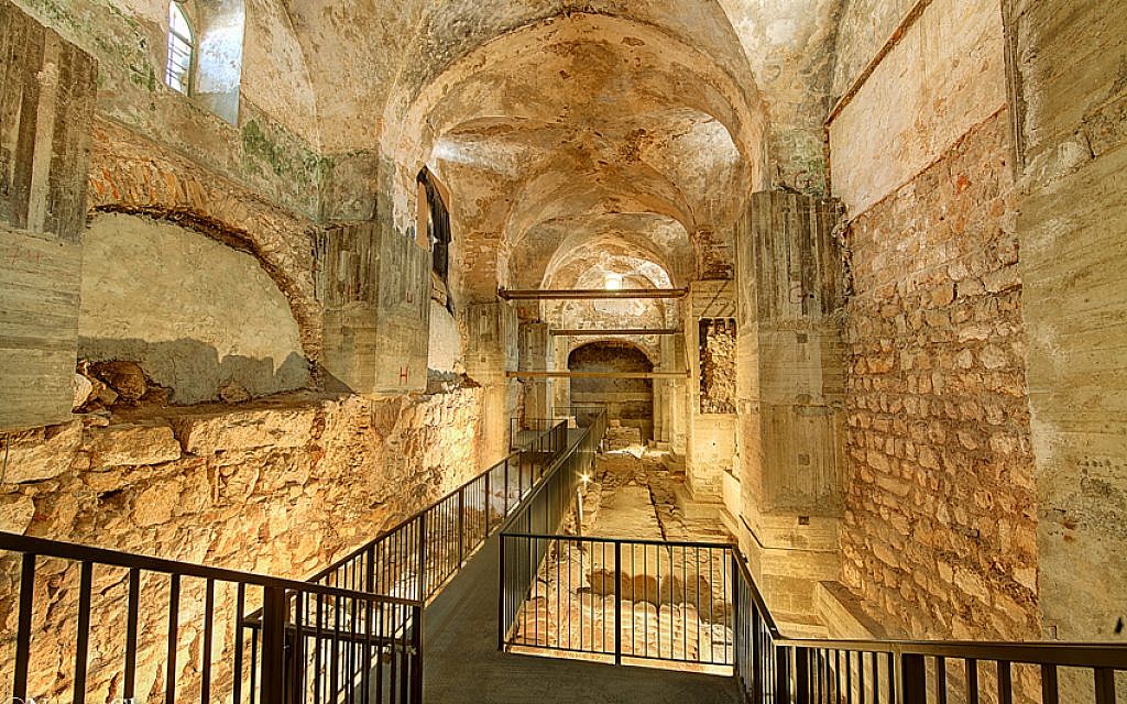 Former military compound and prison, the Kishle, accessibly only via organized tours. (Noam Chen)