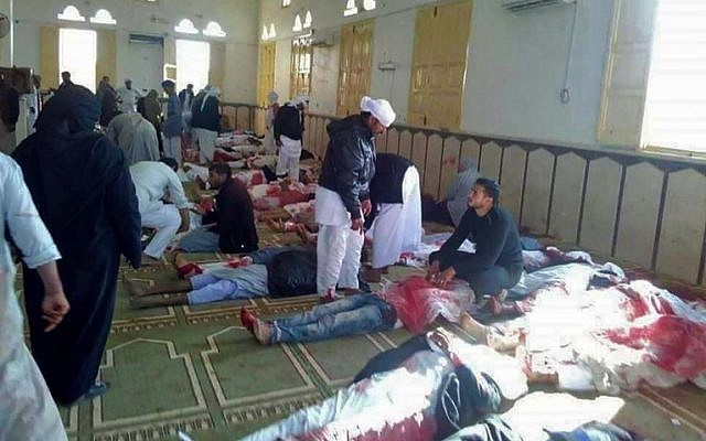 Image result for terror attack in egyptian mosque