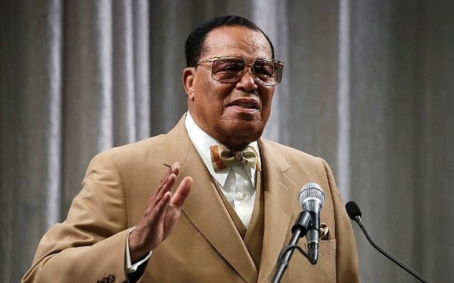 Nation of Islam Minister Louis Farrakhan delivers a speech and talks about US President Donald Trump, at the Watergate Hotel, on November 16, 2017 in Washington, DC. Mark Wilson/Getty Images/AFP)