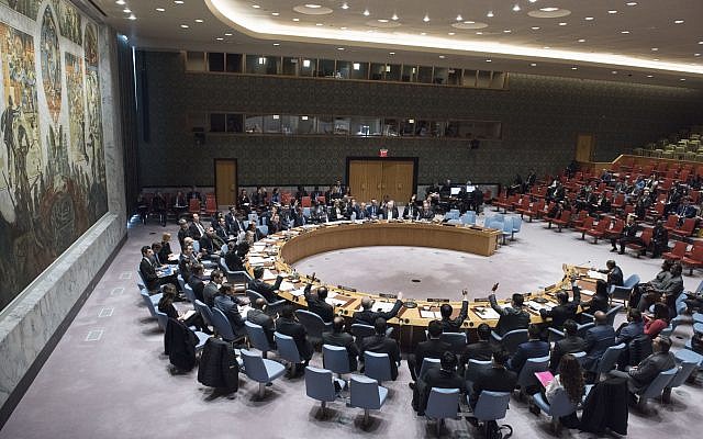 A Security Council meeting on November 15, 2017. (UN/Kim Haughton)