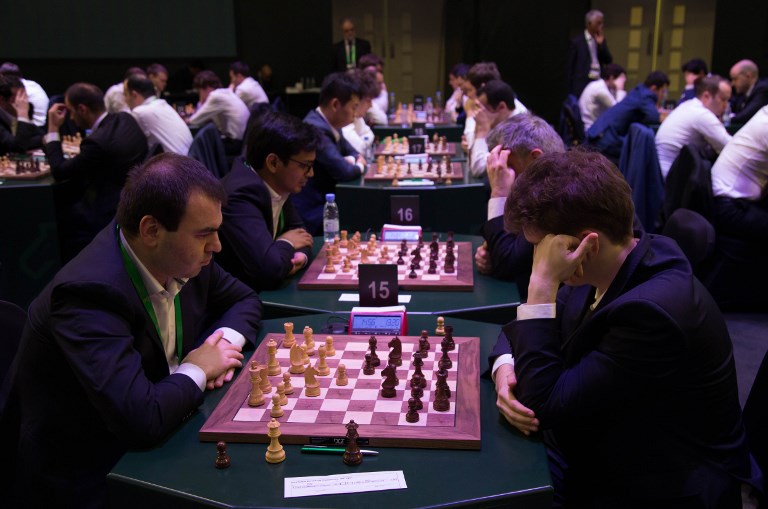 Two leading chess - FIDE - International Chess Federation