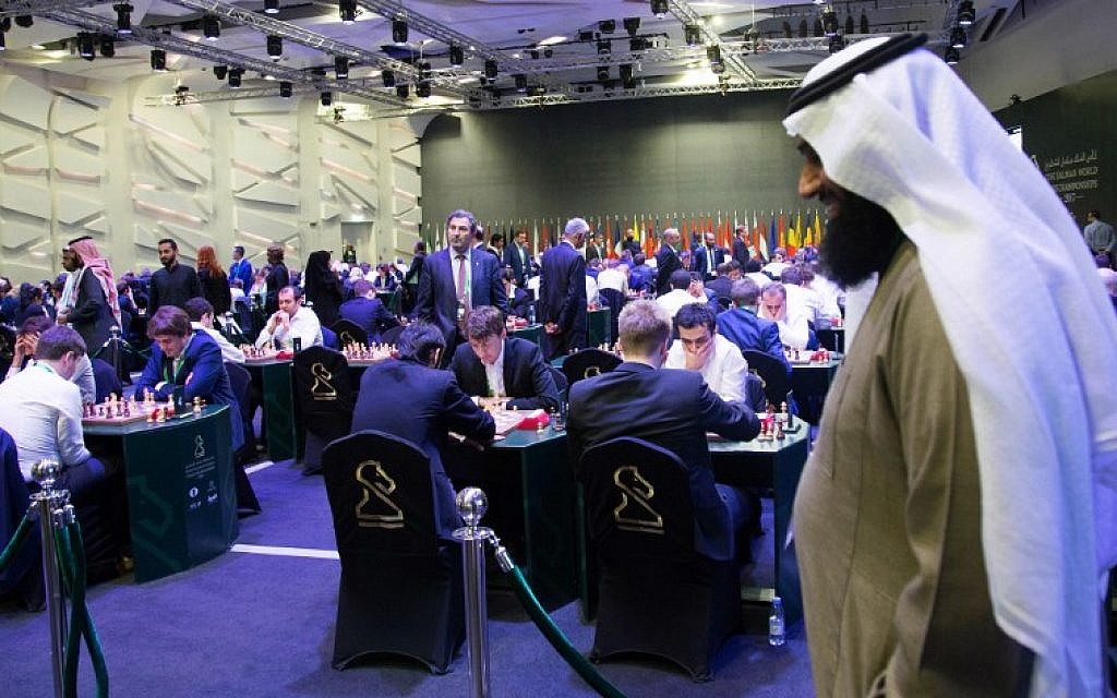 ADL tells chess tourney organizers not to let Riyadh host anymore