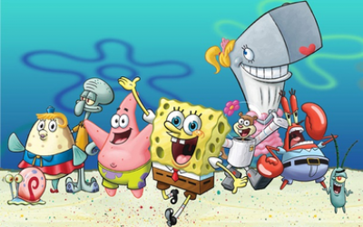 The major characters from the Nickelodeon series 'SpongeBob Square Pants.' (Fair use)