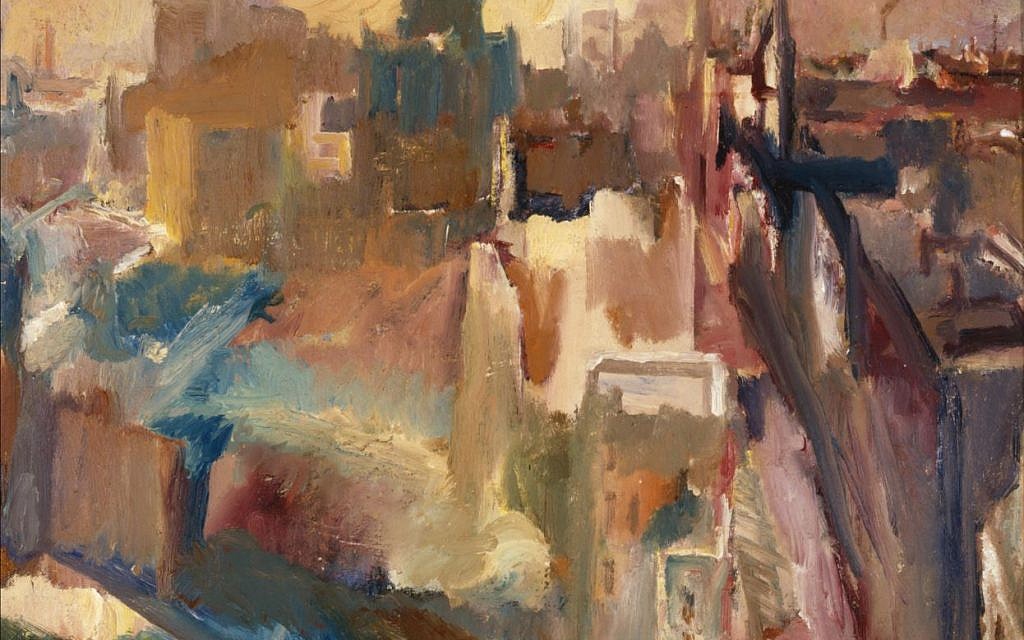 'Evening in the City of London' by David Bomberg. (Courtesy Pallant House Gallery)