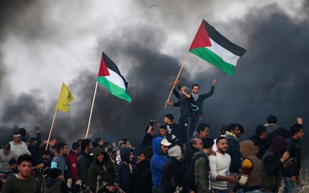 Image result for gaza protests 2018