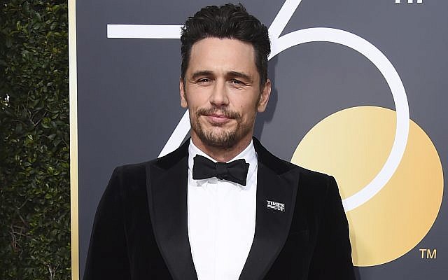 James Franco arrives at the 75th annual Golden Globe Awards in Beverly Hills, California, January 7, 2018. (Jordan Strauss/Invision/AP, File)