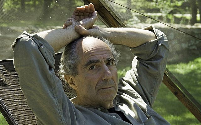 Novelist Philip Roth sits inside a screened tent at his home on September 5, 2005, in Warren, Connecticut (AP Photo/Douglas Healey)